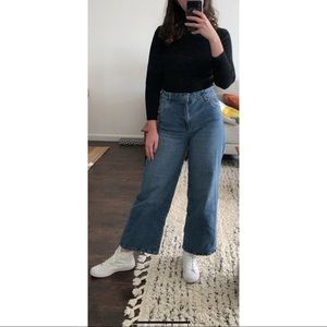 High Waisted Wide Leg Jeans